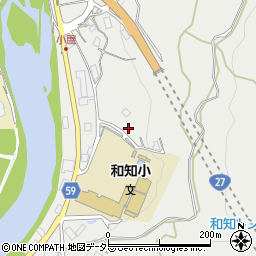 京都府京丹波町（船井郡）本庄（安田）周辺の地図