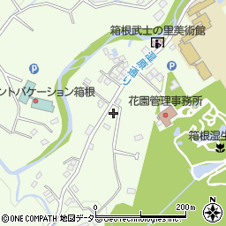 神奈川県足柄下郡箱根町仙石原804周辺の地図