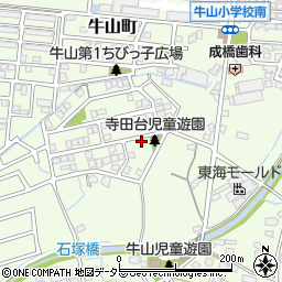 愛知県春日井市牛山町1029-26周辺の地図