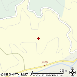 岐阜県恵那市串原戸中周辺の地図