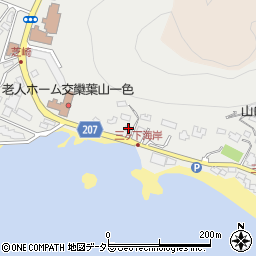 神奈川県三浦郡葉山町一色2381周辺の地図