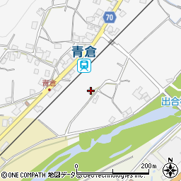 兵庫県朝来市物部1644周辺の地図