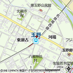 愛知県一宮市玉野東瀬古25周辺の地図