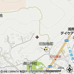 神奈川県三浦郡葉山町一色1702周辺の地図