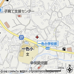 神奈川県三浦郡葉山町一色1187-9周辺の地図