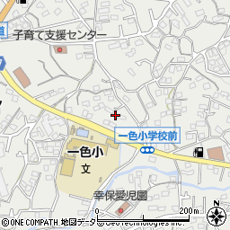 神奈川県三浦郡葉山町一色1187-9周辺の地図