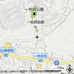 神奈川県三浦郡葉山町一色593周辺の地図