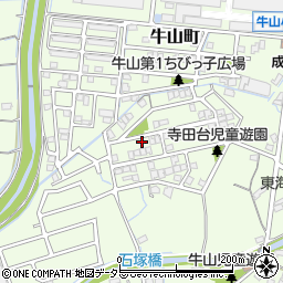 愛知県春日井市牛山町1029-43周辺の地図