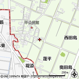 愛知県一宮市玉野平60周辺の地図