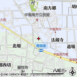 愛知県一宮市萩原町西御堂往還北6周辺の地図