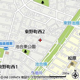愛知県春日井市東野町西2丁目26-1周辺の地図