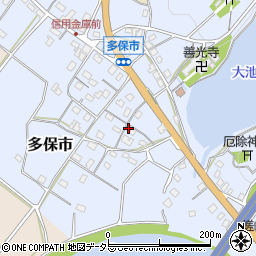 京都府福知山市多保市207周辺の地図