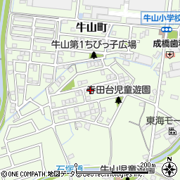 愛知県春日井市牛山町1029-57周辺の地図