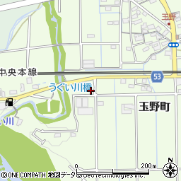 愛知県春日井市玉野町305周辺の地図