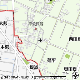 愛知県一宮市玉野平1115周辺の地図