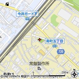 今井八幡神社周辺の地図