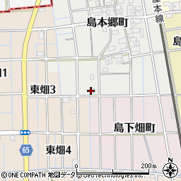 愛知県稲沢市島本郷町184周辺の地図