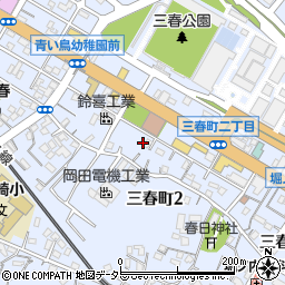 神奈川県横須賀市三春町2丁目周辺の地図