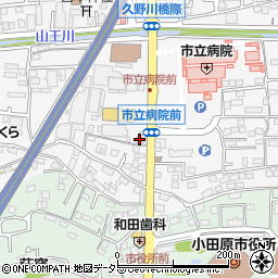 小田原山北線周辺の地図