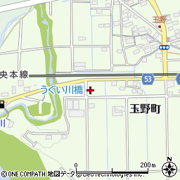 愛知県春日井市玉野町315周辺の地図