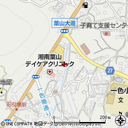 神奈川県三浦郡葉山町一色1739周辺の地図