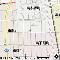 愛知県稲沢市島本郷町186周辺の地図
