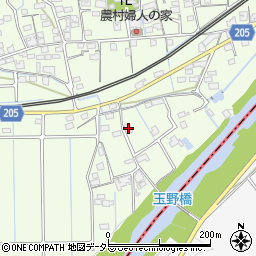 愛知県春日井市玉野町827周辺の地図