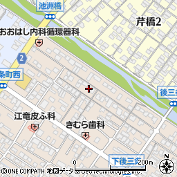 餃子省周辺の地図