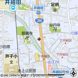 中戸川商店周辺の地図