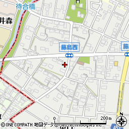 愛知県小牧市藤島町居屋敷90周辺の地図