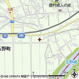 愛知県春日井市玉野町776周辺の地図