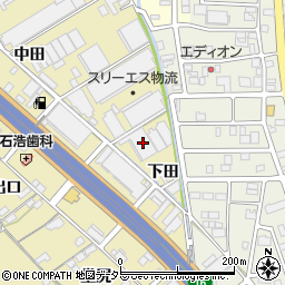 愛知県一宮市丹陽町九日市場下田6周辺の地図