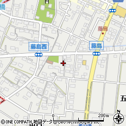 愛知県小牧市藤島町居屋敷191周辺の地図