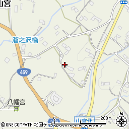 静岡県富士宮市山宮784周辺の地図