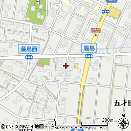 愛知県小牧市藤島町居屋敷217周辺の地図