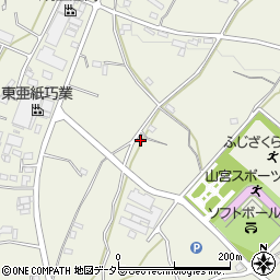 静岡県富士宮市山宮2040周辺の地図