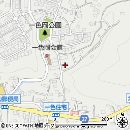 神奈川県三浦郡葉山町一色455周辺の地図