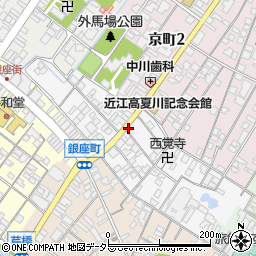 有限会社中村松寿堂周辺の地図