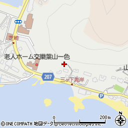 神奈川県三浦郡葉山町一色2377周辺の地図
