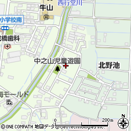 愛知県春日井市牛山町2688周辺の地図