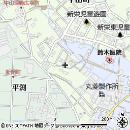 愛知県春日井市牛山町2832周辺の地図