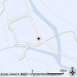 兵庫県丹波市青垣町稲土761周辺の地図