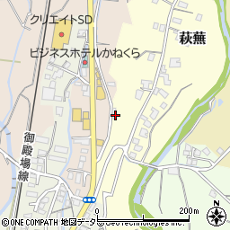 静岡県御殿場市萩蕪28周辺の地図
