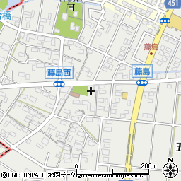 愛知県小牧市藤島町居屋敷189周辺の地図