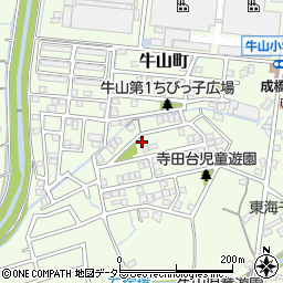 愛知県春日井市牛山町1029-75周辺の地図