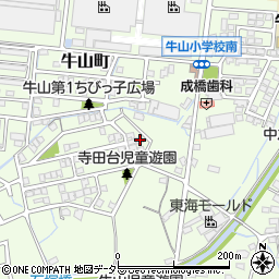 愛知県春日井市牛山町1029-123周辺の地図