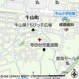 愛知県春日井市牛山町1029-94周辺の地図