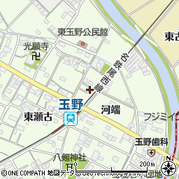 愛知県一宮市玉野東瀬古16周辺の地図
