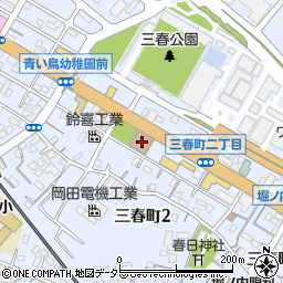 神奈川県横須賀市三春町2丁目12周辺の地図