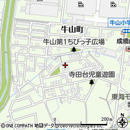 愛知県春日井市牛山町1029-76周辺の地図